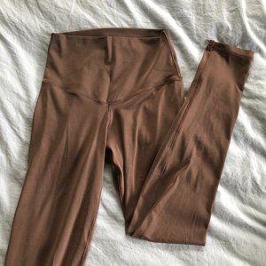 Aerie Hi Rise Taupe Leggings
